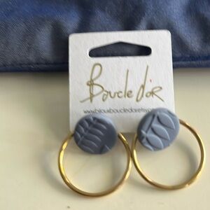 NWT Boucle d’or earrings. Handmade in Quebec